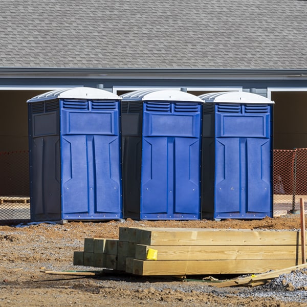 are there any additional fees associated with porta potty delivery and pickup in Manchester